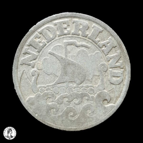 006140a Países Bajos: Ocupación Alemana 1942 25 Centavos