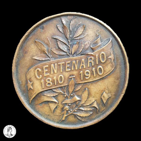 006896r República Argentina Medalla Centenario 1810-1910