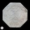 Municipios De Núremberg Y Fürth s/f (1920-1921) Ficha De Tranvía
