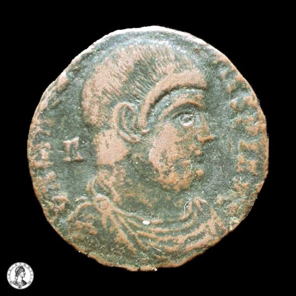 009343a Imperio Romano Magnencio (350-353 D.C.) Follis