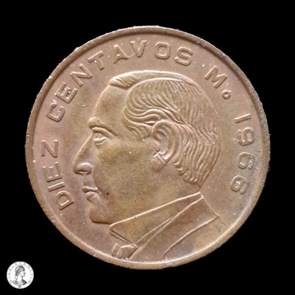 009719r México 1966 10 Centavos