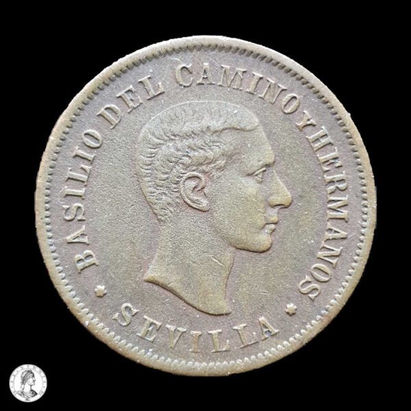 010381a Reino De España Ficha Publicitaria 1891