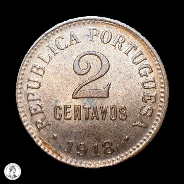 010480r Portugal 1918 2 Centavos