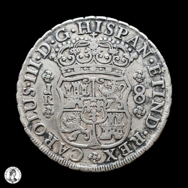 Virreinato Del Perú Carlos III (1760-1788) 1770 8 Reales