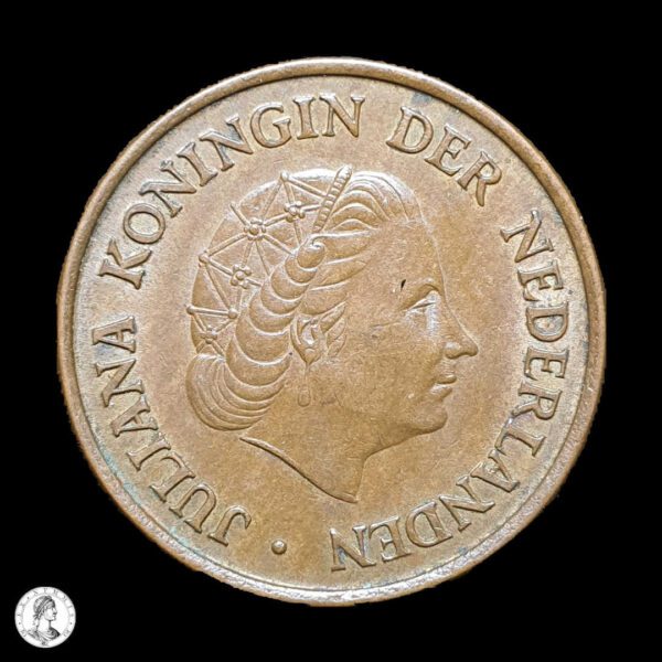 003690a Países Bajos 1955 5 Centavos