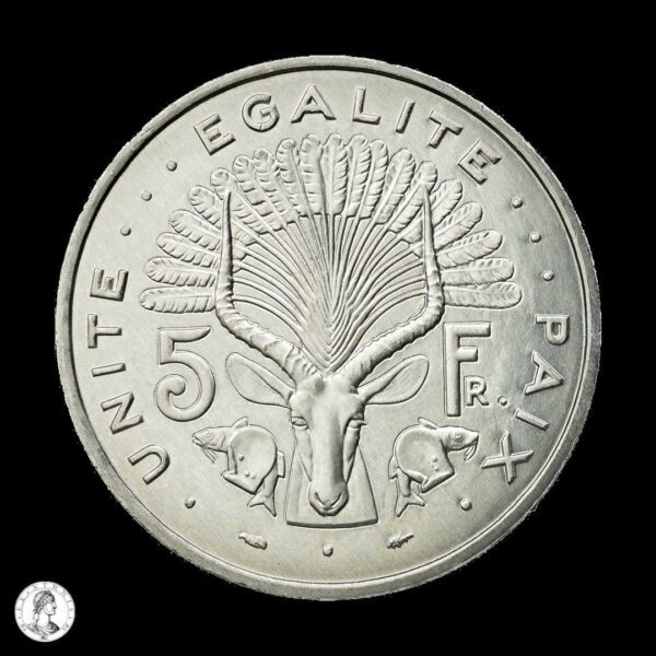 Djibouti 1991 5 Francos