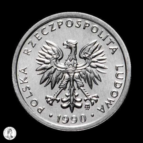005329a Polonia 1990 1 Zloty