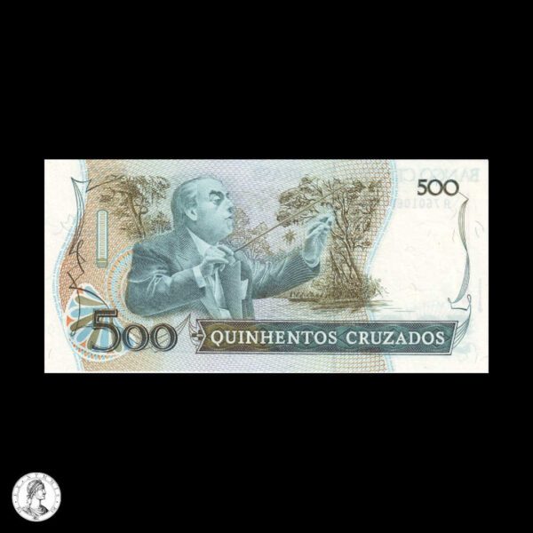006408r Brasil 1986-1988 500 Cruzados