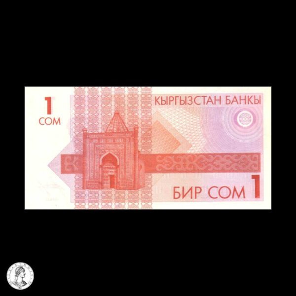 006822r Kirguistán 1993 1 Som