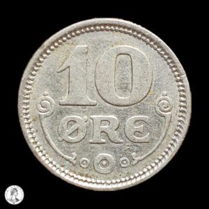 Dinamarca 1917 10 Ore