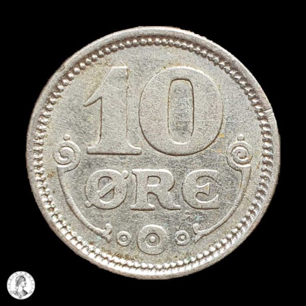 010209r Dinamarca 1917 10 Ore