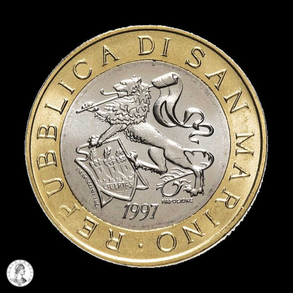 010904a San Marino 1997 1000 Liras