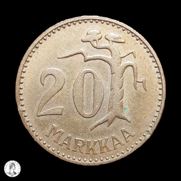 000604r Finlandia 1954 20 Marcos