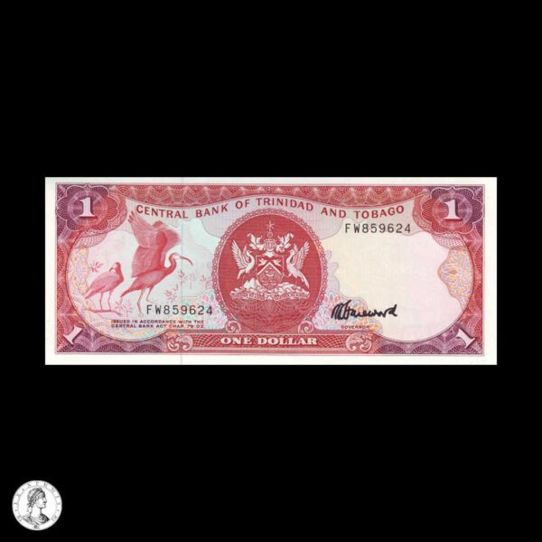 004585a Trinidad Y Tobago 1985 1 Dólar