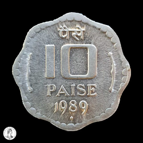 004810r India 1989 10 Paise