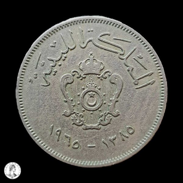 006608a Libia 1965 100 Milliemes