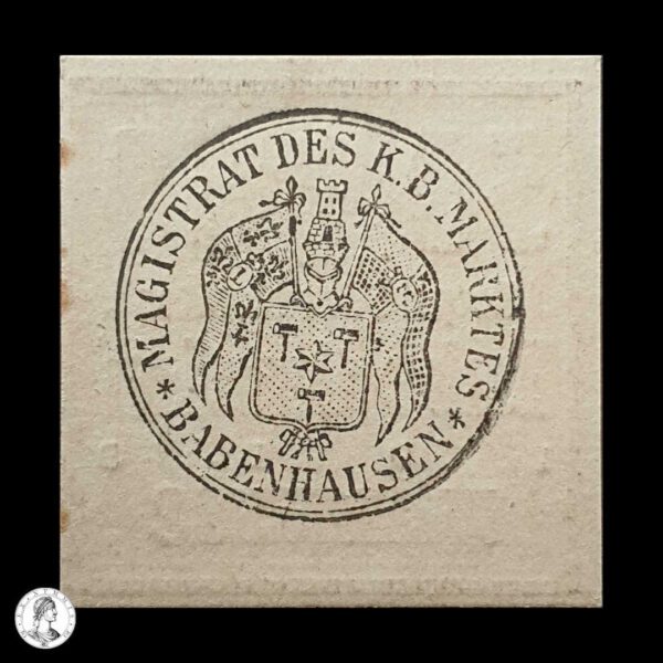 007326r Alemania (Mercado De Babenhausen In Schwaben) 1918 50 Peniques