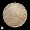 República De Colombia Ficha de Leprosario 1928 50 Centavos