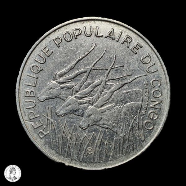 009682a Congo 1971 100 Francos