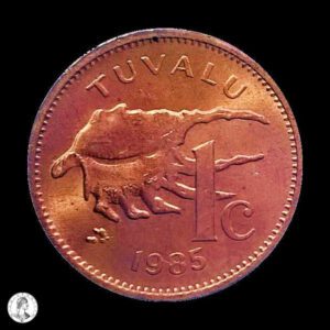 Tuvalu Isabel II (1952-2022) 1985 1 Centavo