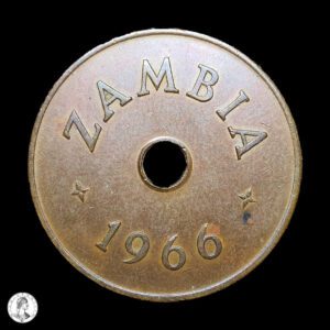 Zambia 1966 1 Penique