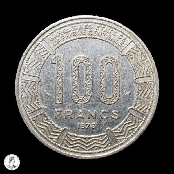 009772r Congo 1975 100 Francos