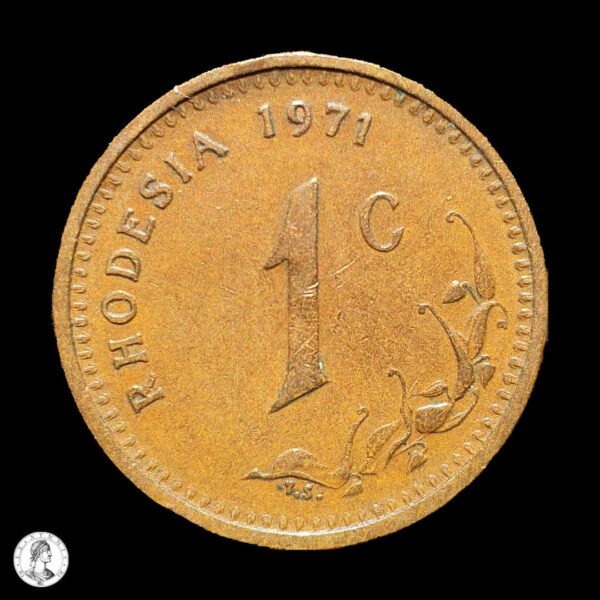 009917r Rodesia 1971 1 Centavo