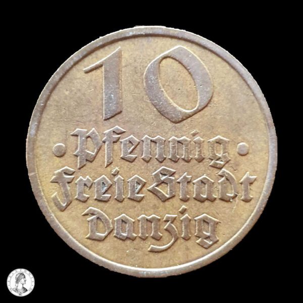 009926a Danzig 1932 10 Peniques