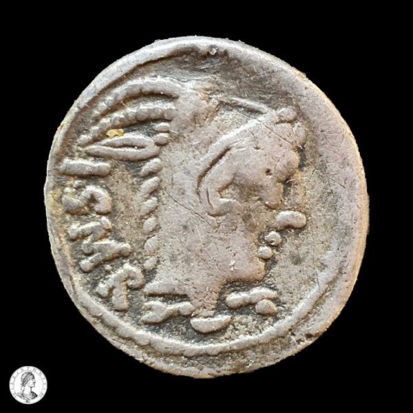 República Romana L. Thorius Balbus (105 A.C.) Denario