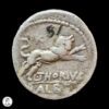 República Romana L. Thorius Balbus (105 A.C.) Denario