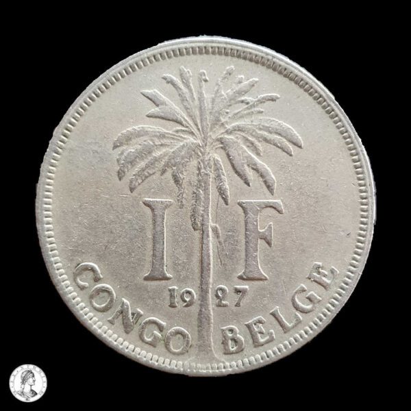 Congo Belga 1927 1 Franco