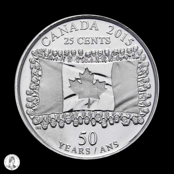 009421r Canadá 2015 25 Centavos