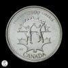 Canadá 2000 25 Centavos