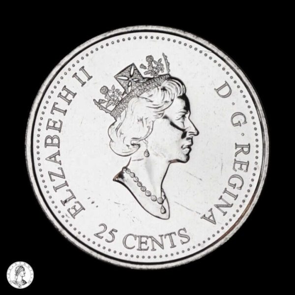 Canadá 1999 25 Centavos