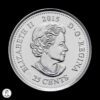 Canadá 2015 25 Centavos