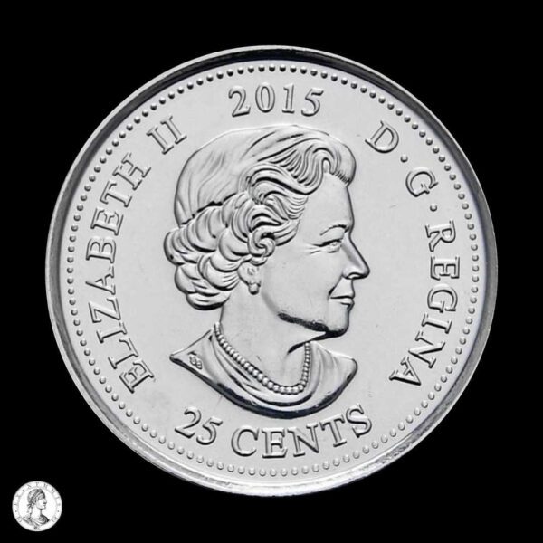 Canadá 2015 25 Centavos
