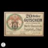 Austria (Mercado De Purgstall An Der Erlauf) 1920 20 Heller