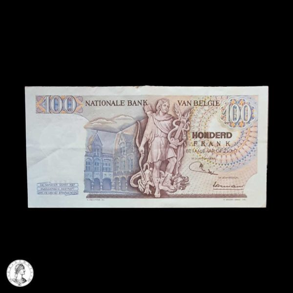 010961r Bélgica 1970 100 Francos