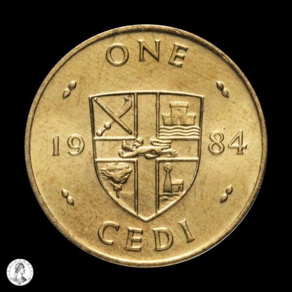 011516r Ghana 1984 1 Cedi