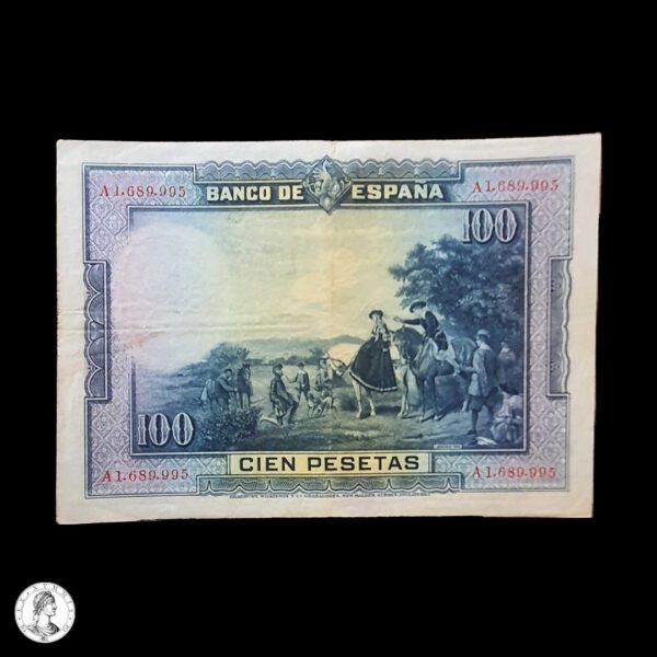 España 1928 100 Pesetas