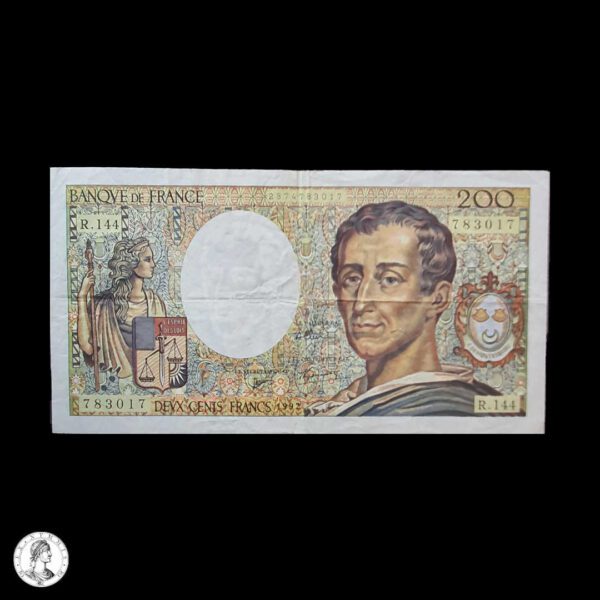 011550a Francia 1992 200 Francos
