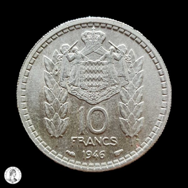 000093r Mónaco 1946 10 Francos