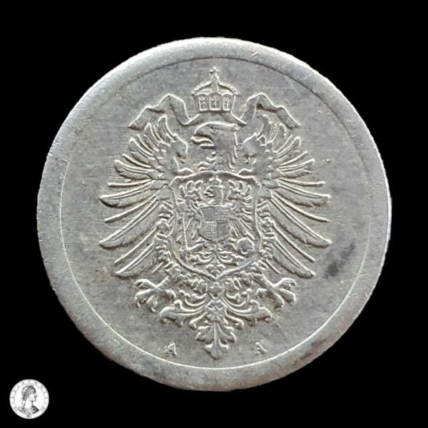 000368a Alemania 1917 A 1 Pfennig