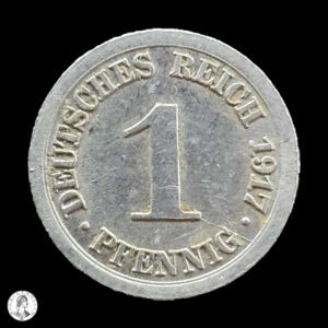 Alemania 1917 A 1 Pfennig