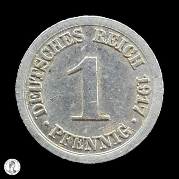 000368r Alemania 1917 A 1 Pfennig