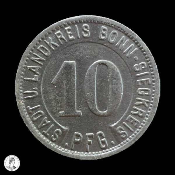 002601r Alemania (Bonn-Siegkreis) 1919 10 Pfennig