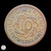 003299r Alemania (Weimar) 1925 D 10 Reichspfennig
