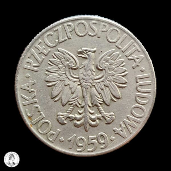 005355a Polonia 1959 10 Zlotych
