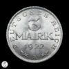 Alemania (Weimar) 1922 A 3 Marcos
