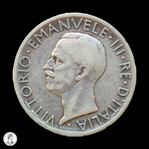 006592a Italia 1927 R 5 Liras